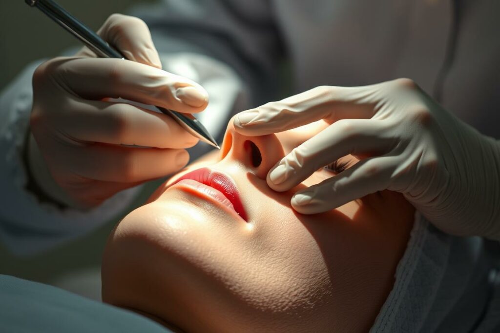 Gesichtsoperationen ästhetischen Chirurgie