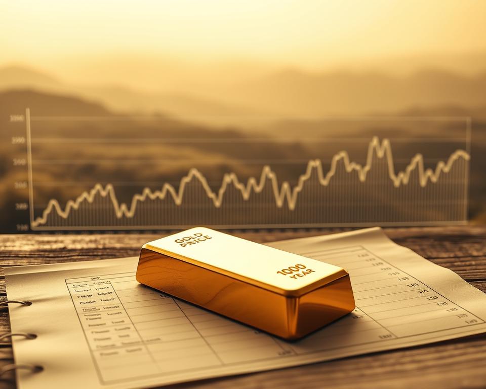 goldpreis entwicklung 100 jahre