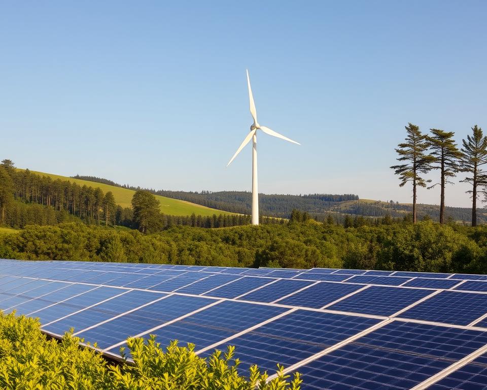 grüne Investments in Solarenergie