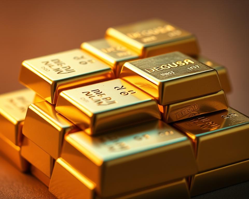 Degussa Goldbarren
