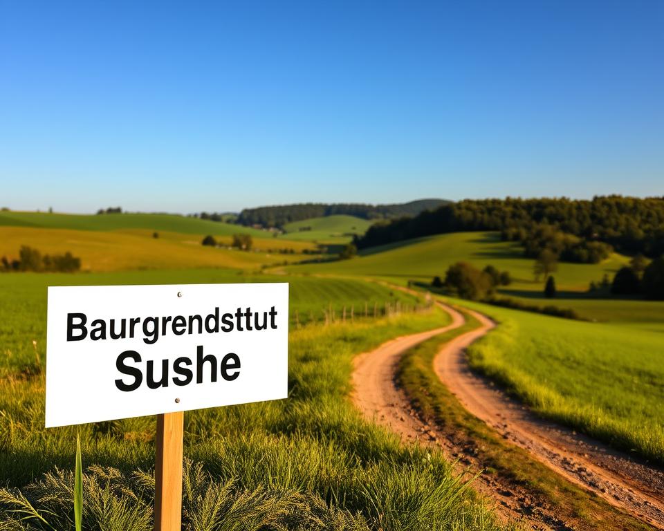 baugrundstück suche