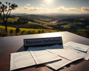 rezession definition
