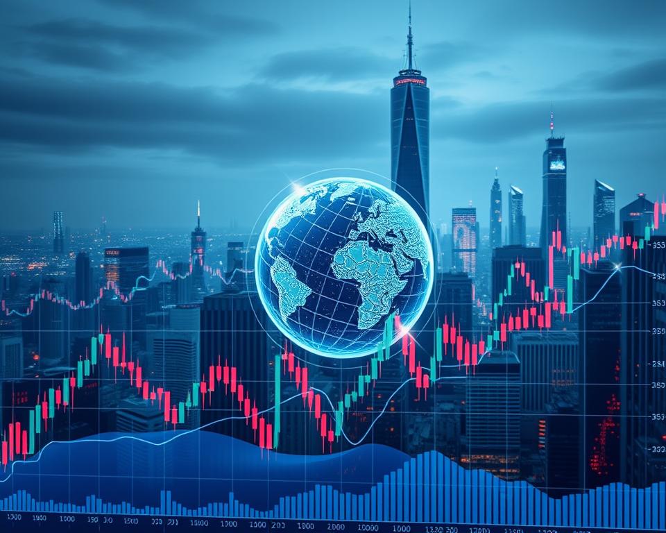 Globale Wirtschaftstrends Aktienmarkt