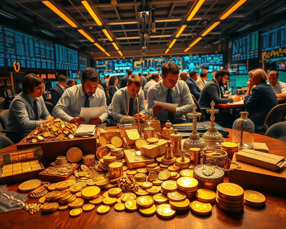 Goldmarkt-Strategien