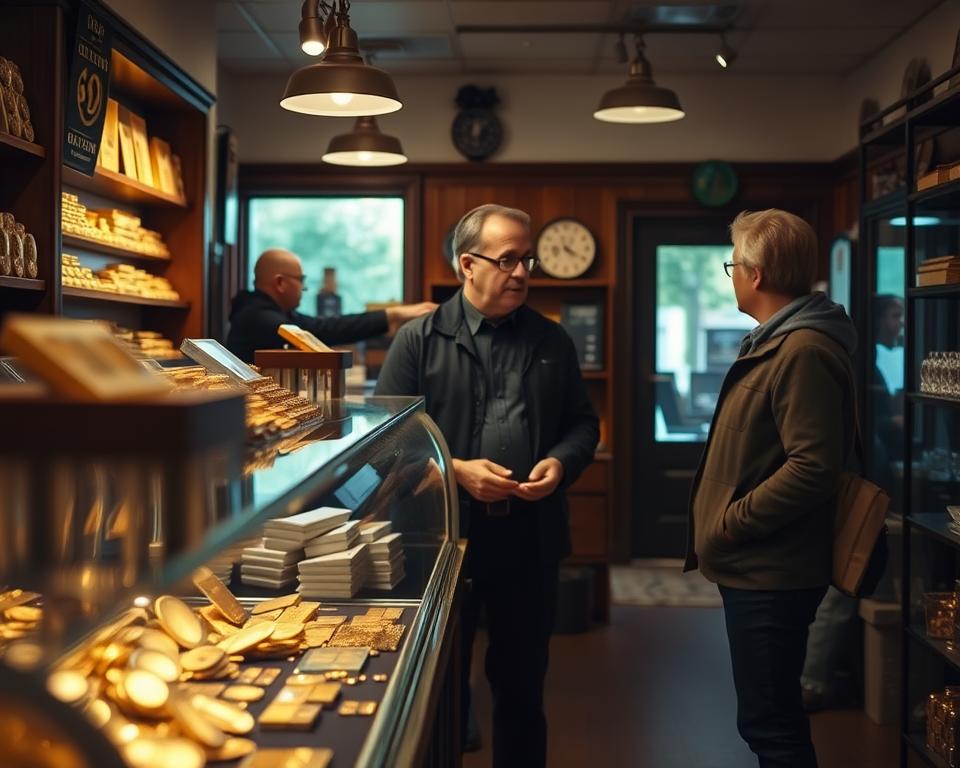 Lokaler Edelmetallhandel Vorteile